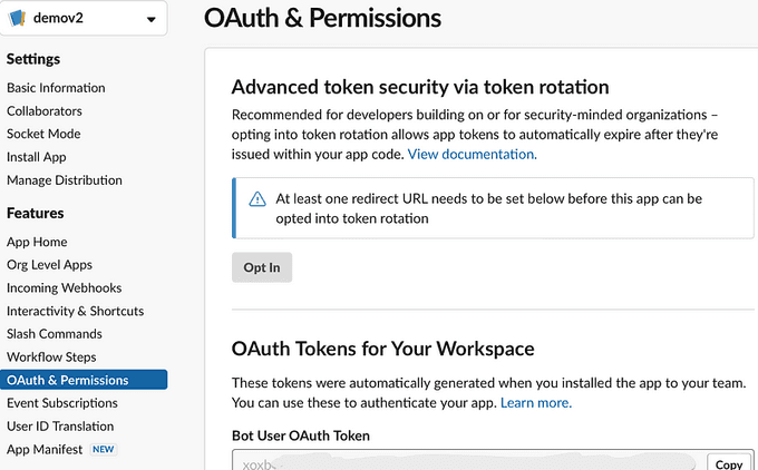 Authentication Tokens