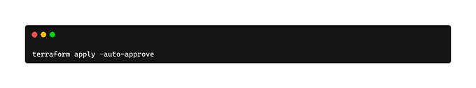 Terraform Apply