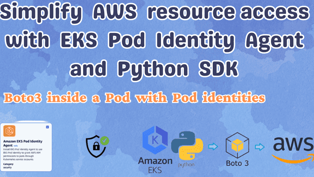 Simplify AWS resource access with EKS Pod Identity Agent and Python SDK