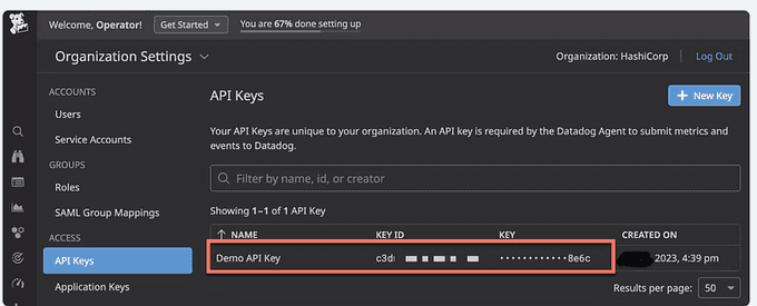 API Key